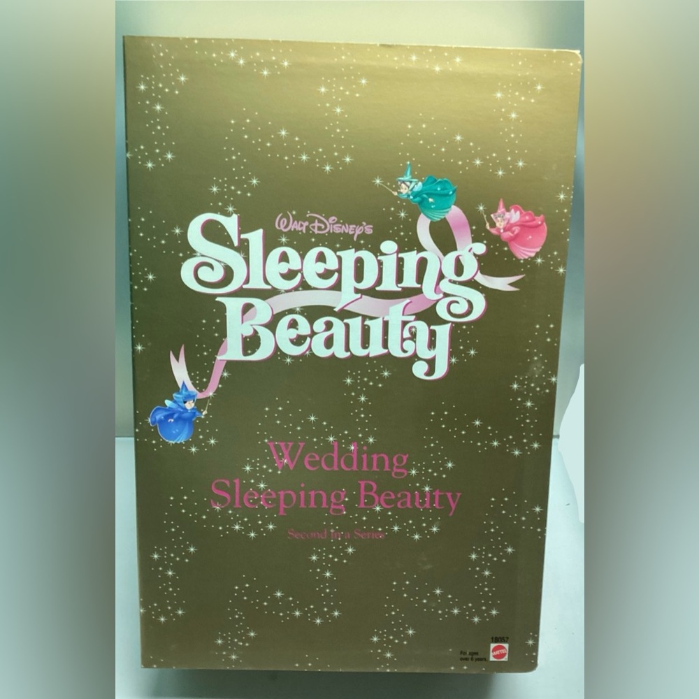 Walt Disney "Wedding Sleeping Beauty"  Barbie Doll, 2nd In Series, Mattel 1997
